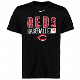 Cincinnati Reds Nike 2016 AC Legend Team Issue 1.6 WEM T-Shirt - Black,baseball caps,new era cap wholesale,wholesale hats